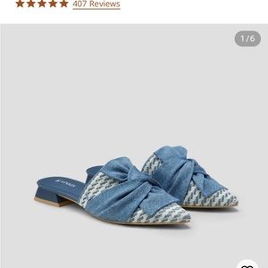 Vivaia Pointed-Toe Knot Sandals (Yaffa) EU 39 - US 8